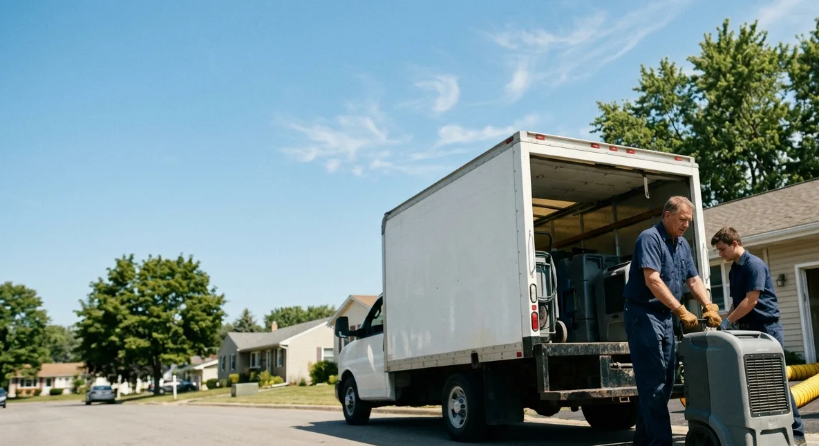 Water Damage Cleanup in Council Bluffs, IA near me